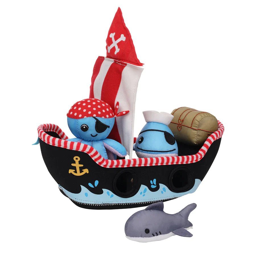 Manhattan Toy Pirate Ship Floating Fill n Spill