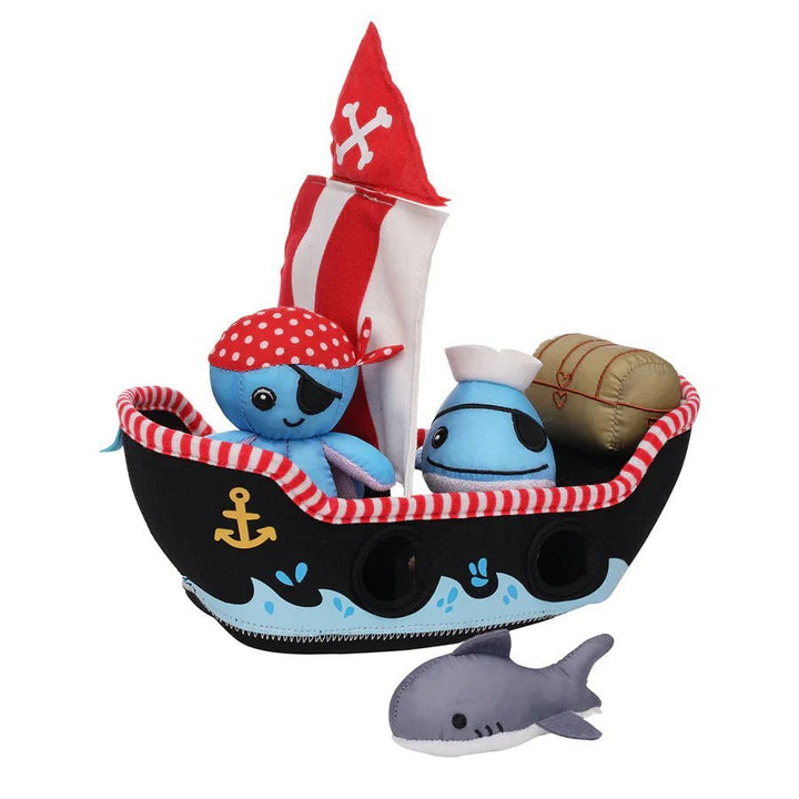 Manhattan Toy Pirate Ship Floating Fill n Spill