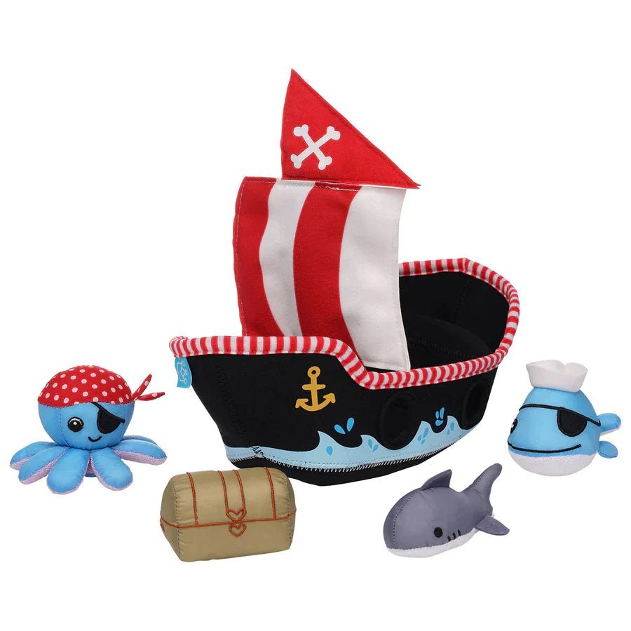 Manhattan Toy Pirate Ship Floating Fill n Spill