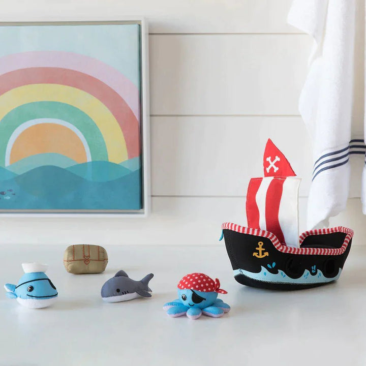 Manhattan Toy Pirate Ship Floating Fill n Spill