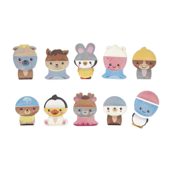 Janod Bath Mix and Match Animals