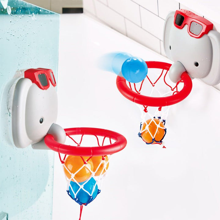 Hape Bath Time Basket Ball Elephant Pal