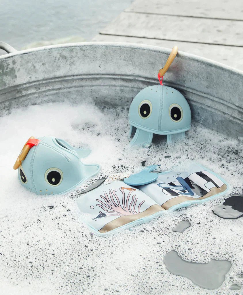 Done By Deer Bathtime Book Sea Friends Colour Mix