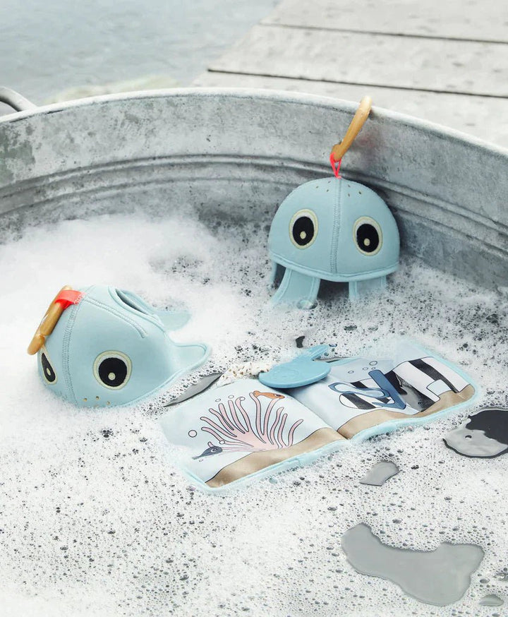 Done By Deer Bathtime Book Sea Friends Colour Mix