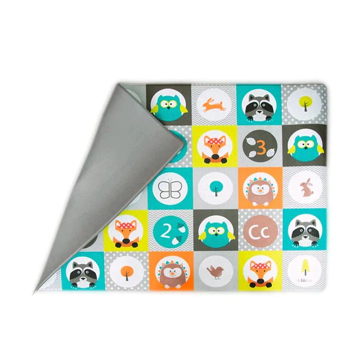 bbluv Multi Reversible Playmat Forest Tiles