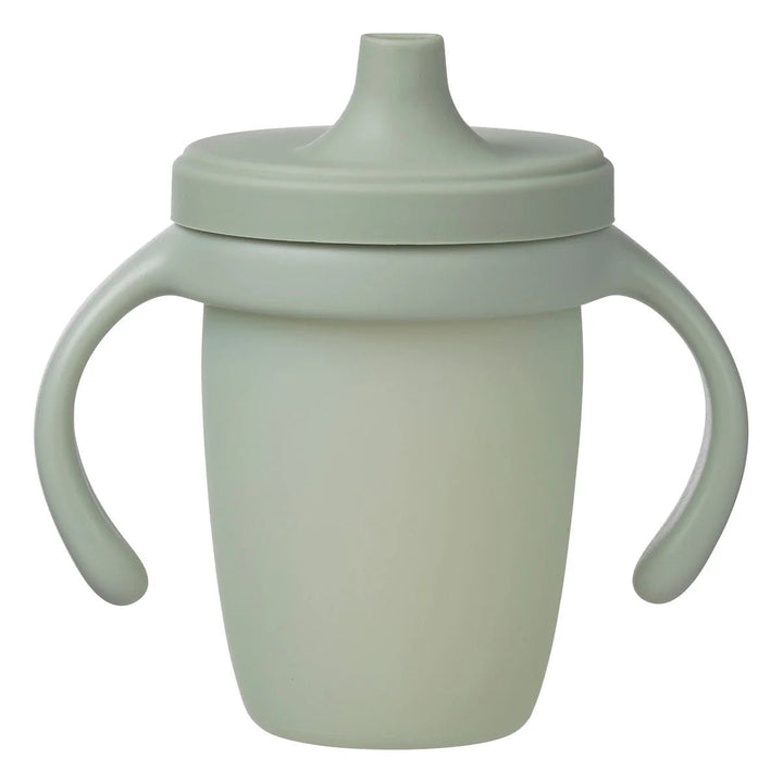 b.box Silicone Spout Cup feeding Sage - Image 2