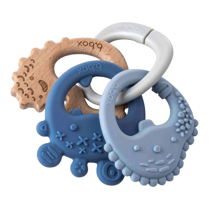 b.box b.box Trio Teether Teething & Rattles