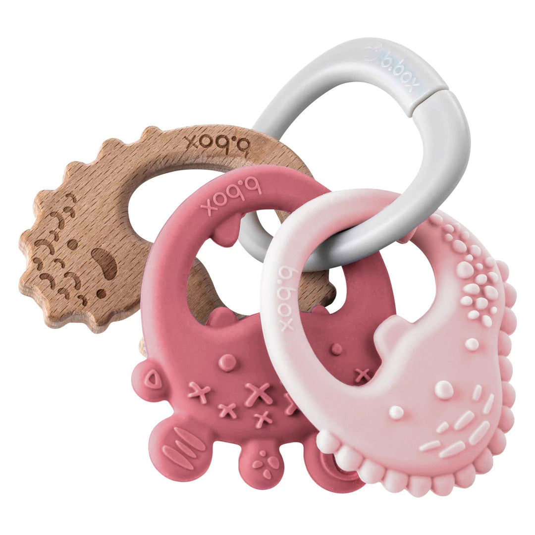 b.box b.box Trio Teether Teething & Rattles