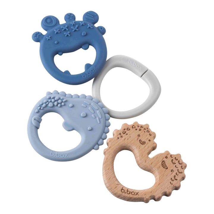 b.box b.box Trio Teether Teething & Rattles