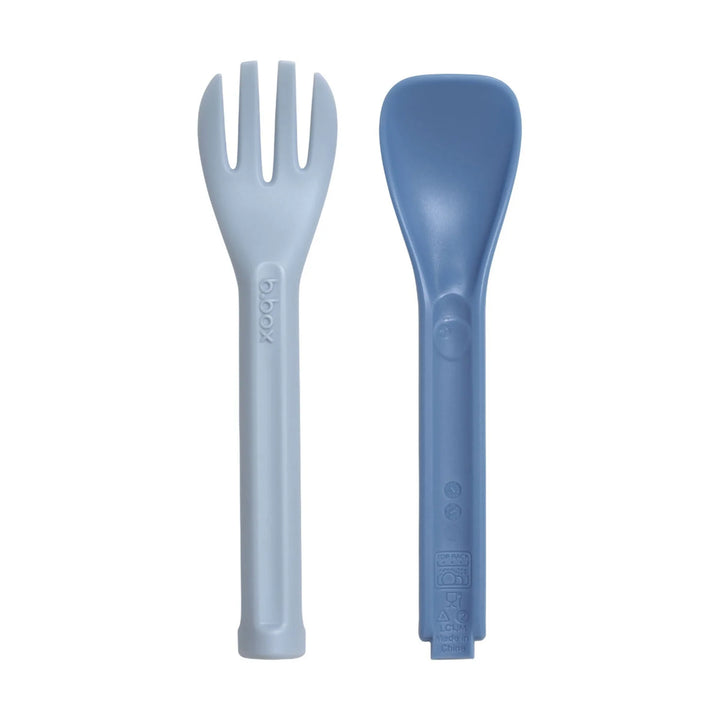 b.box Lunch Cutlery Fork + Spoon Duo - 2pk