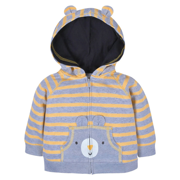 Gerber Childrenswear Bear Hoodie & Joggers 2 Pc Set
