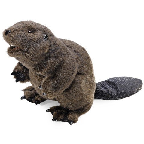 Folkmanis Puppets - Beaver Puppet - Image 1