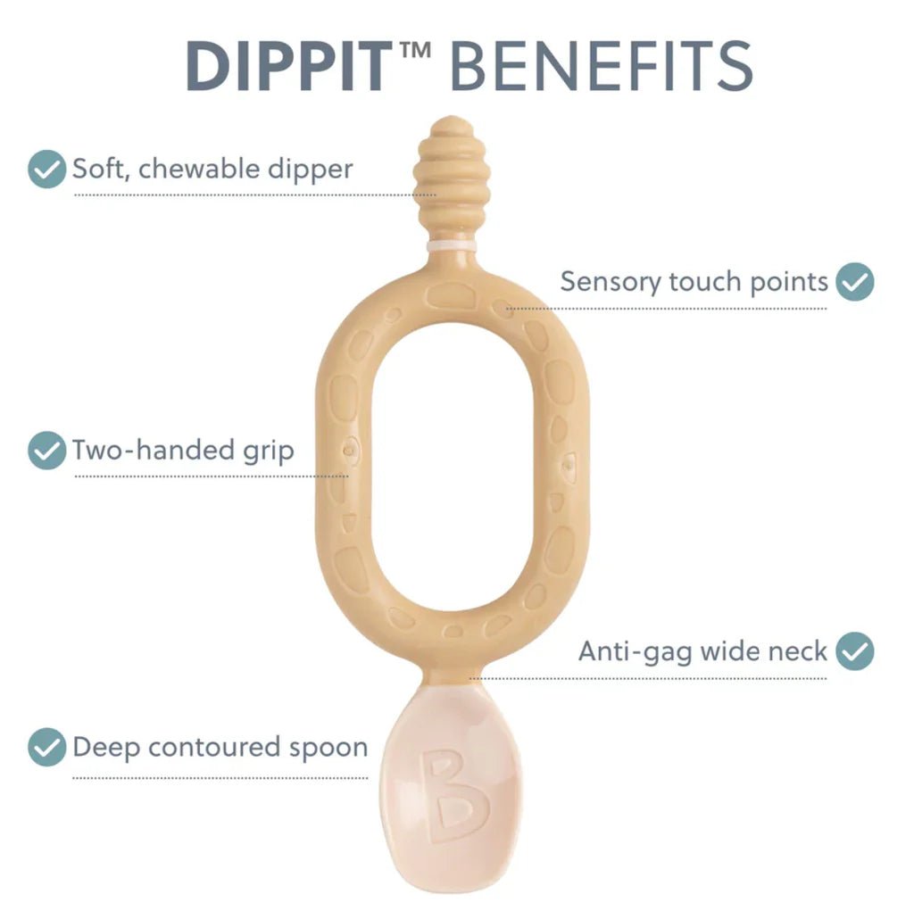 Bibado Dippit Baby Spoon 2PK Fawn - Image 5