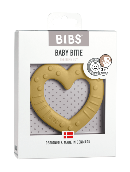 BIBS BIBS Baby Bitie Heart ONE SIZE