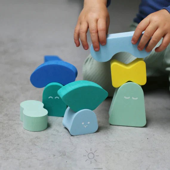 Quut Blokki Minty Blue