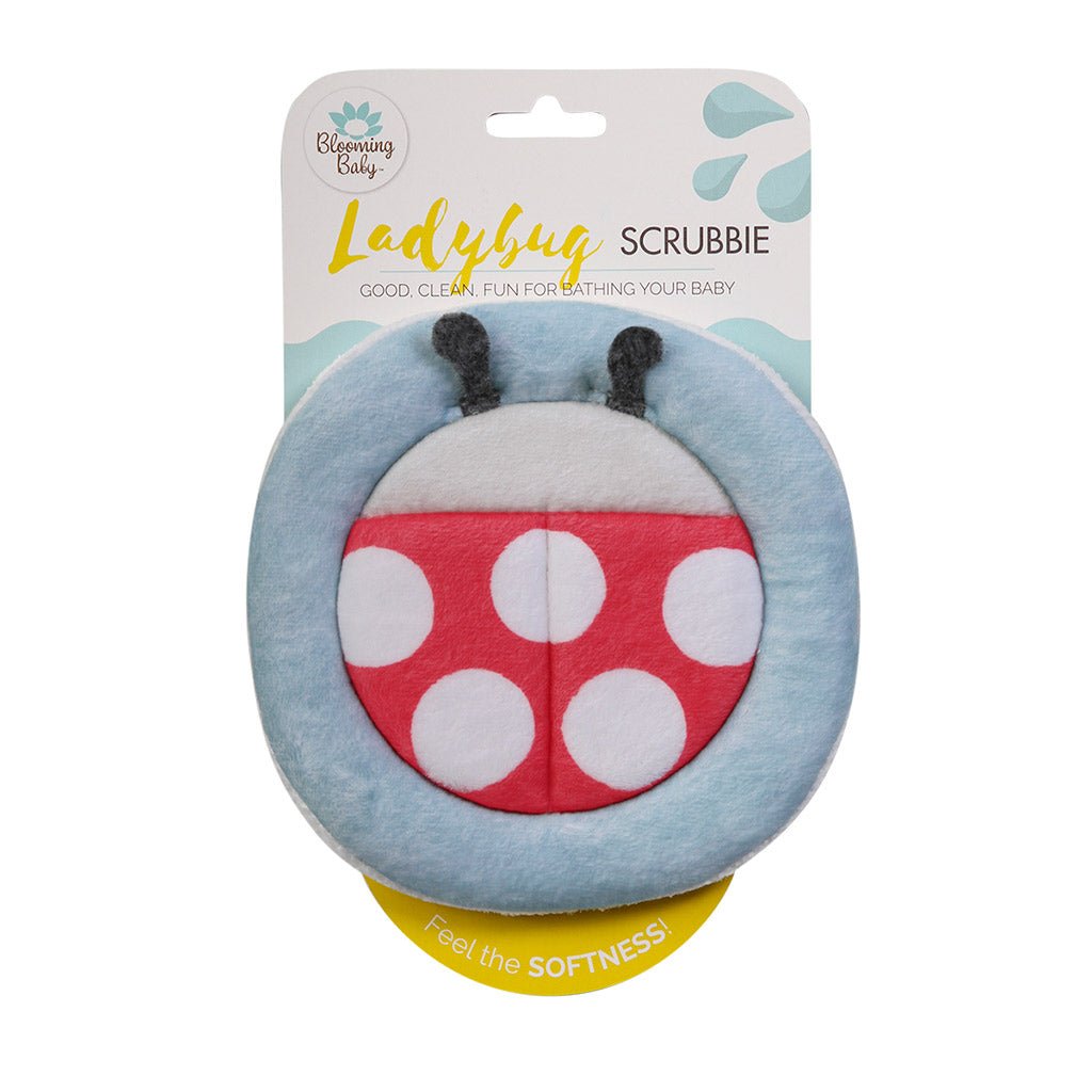 Blooming Ladybug Scrubbie