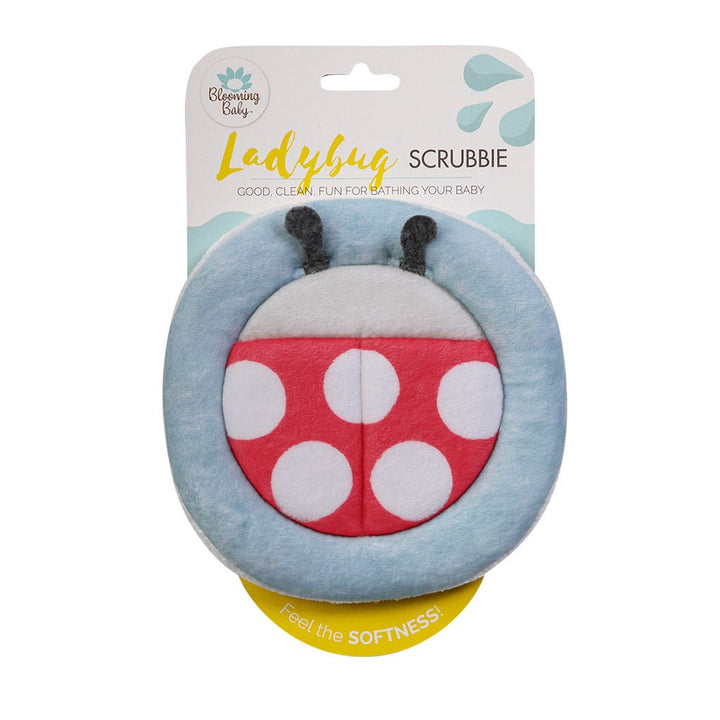 Blooming Ladybug Scrubbie
