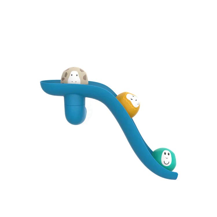 MATCHSTICK MONKEY Blue Bathtime Slide Set