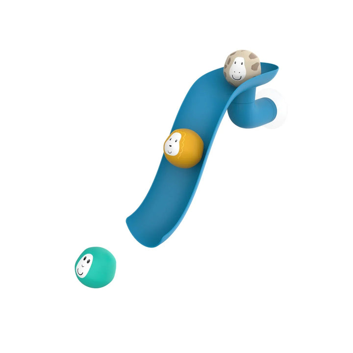 MATCHSTICK MONKEY Blue Bathtime Slide Set