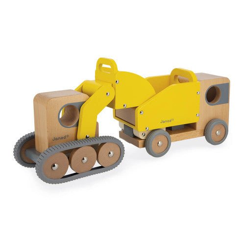 Janod Bolid Dump Truck & Bulldozer