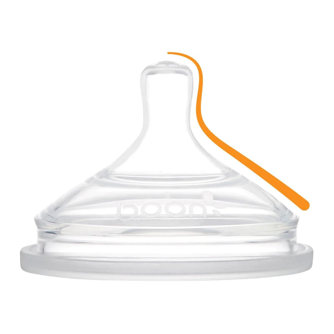 boon NURSH Silicone Nipples 3pk