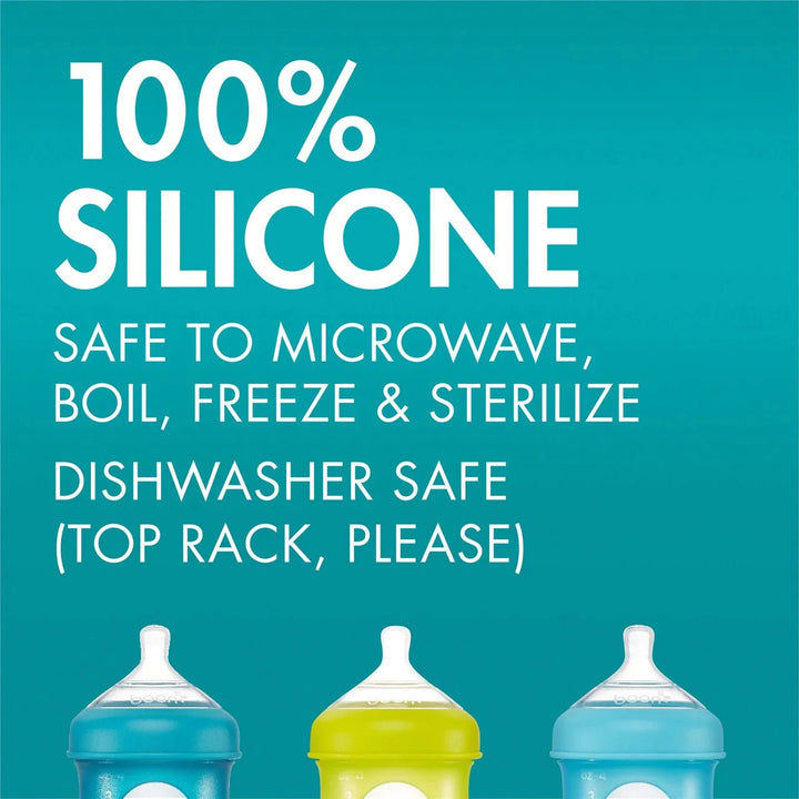 boon NURSH Silicone Nipples 3pk