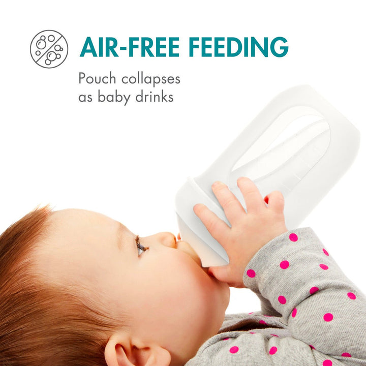 boon NURSH Silicone Pouch Bottle 4oz