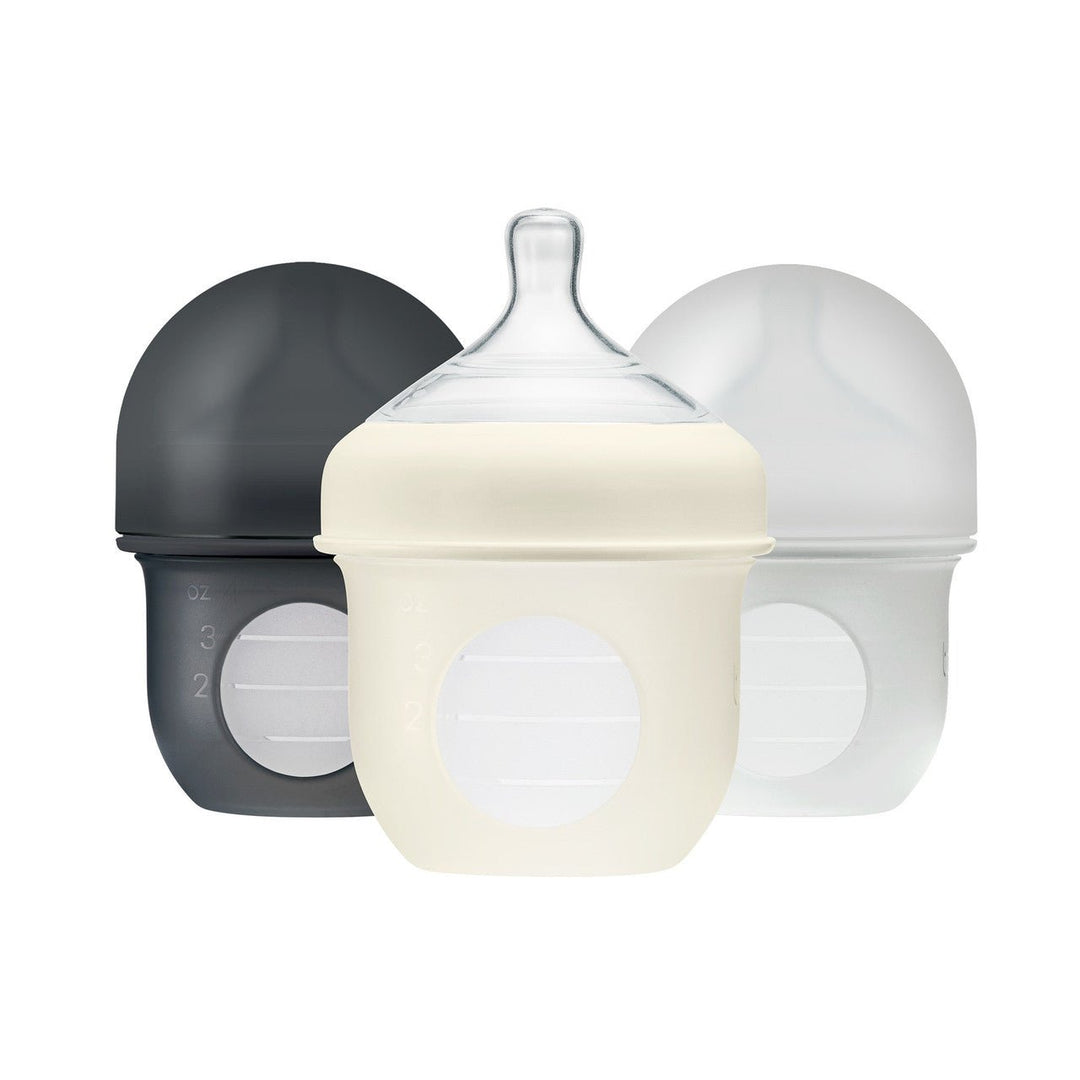 boon NURSH Silicone Pouch Bottle 4oz 3pk