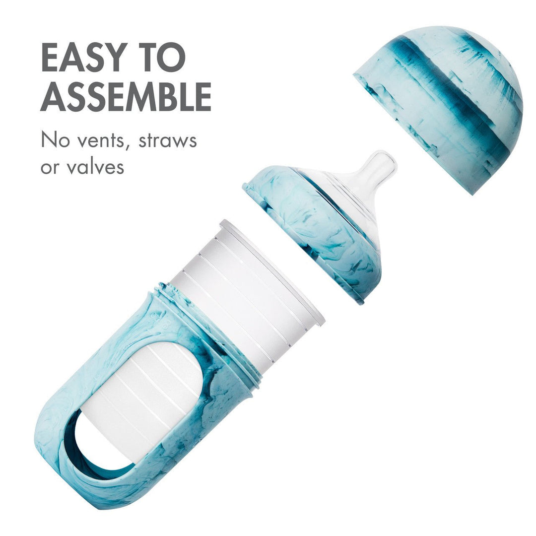 boon NURSH Silicone Pouch Bottle 8oz 3pk
