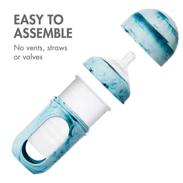 boon NURSH Silicone Pouch Bottle 8oz 3pk