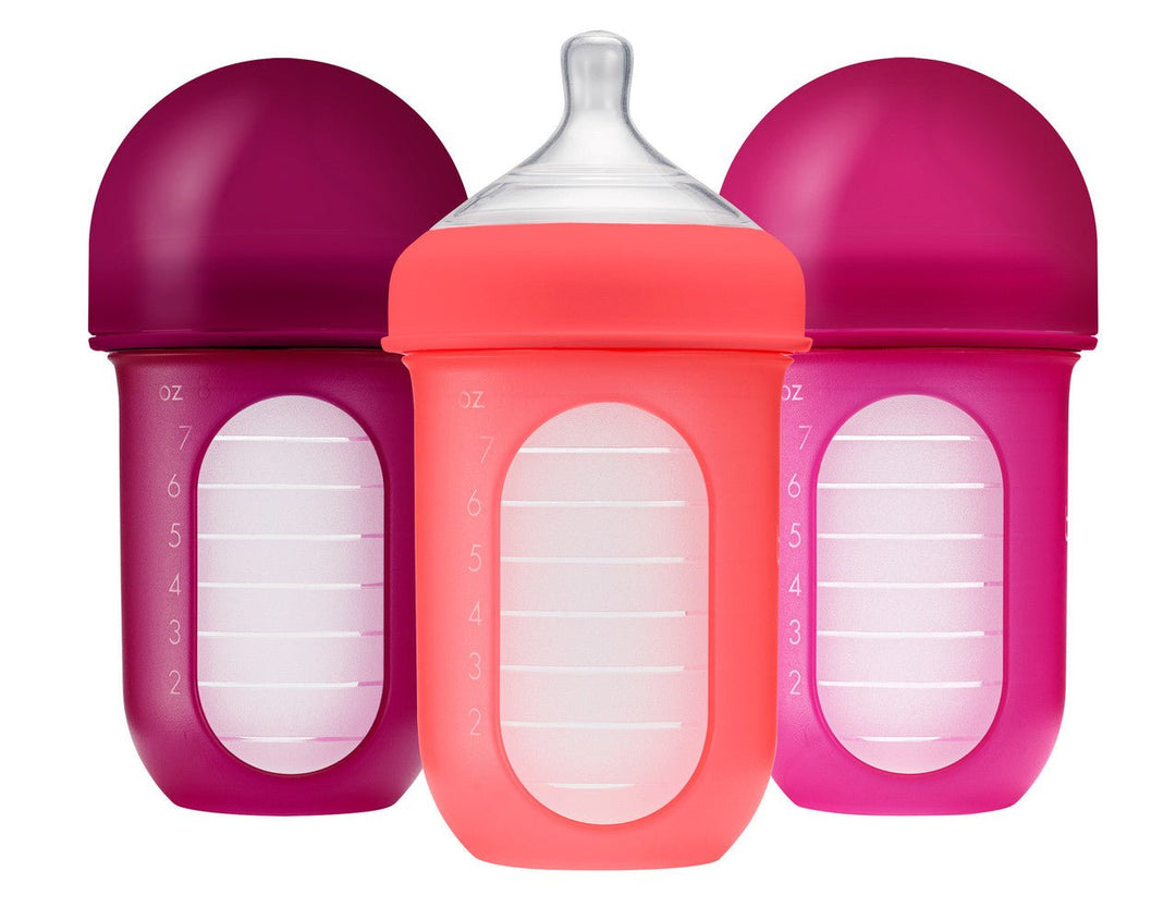 boon NURSH Silicone Pouch Bottle 8oz 3pk