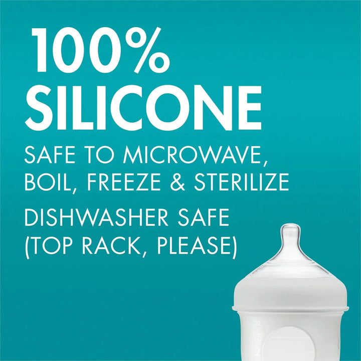 boon NURSH Silicone Pouch Bottle 8oz
