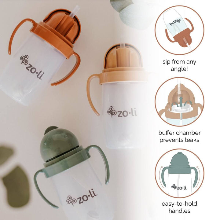 Zoli BOT 2.0 Straw Sippy Cup 10oz