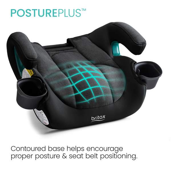 Britax UpNGo™ Click Backless Booster Seat Parchment - Image 3