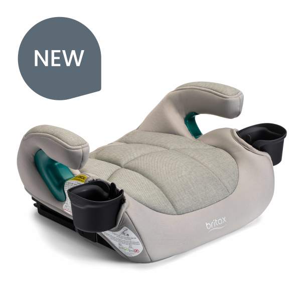 Britax UpNGo™ Click Backless Booster Seat Parchment - Image 2