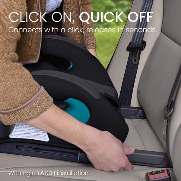 Britax UpNGo™ Click Backless Booster Seat Parchment - Image 6
