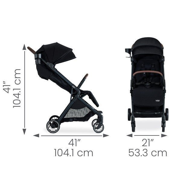 Britax Juniper™ Compact Stroller Raven Black