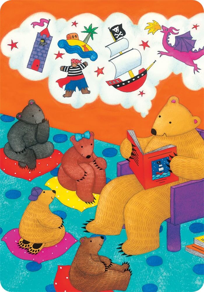 Barefoot Books Busy Bear Count & Sort Game