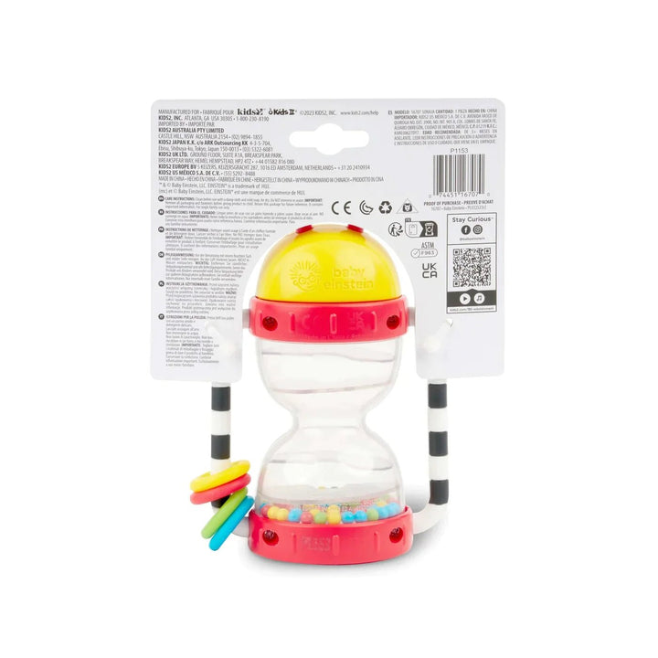Baby Einstein Cal’s Sensory Shake - up Activity Rattle