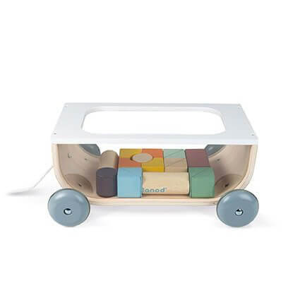 Janod Cart with blocks