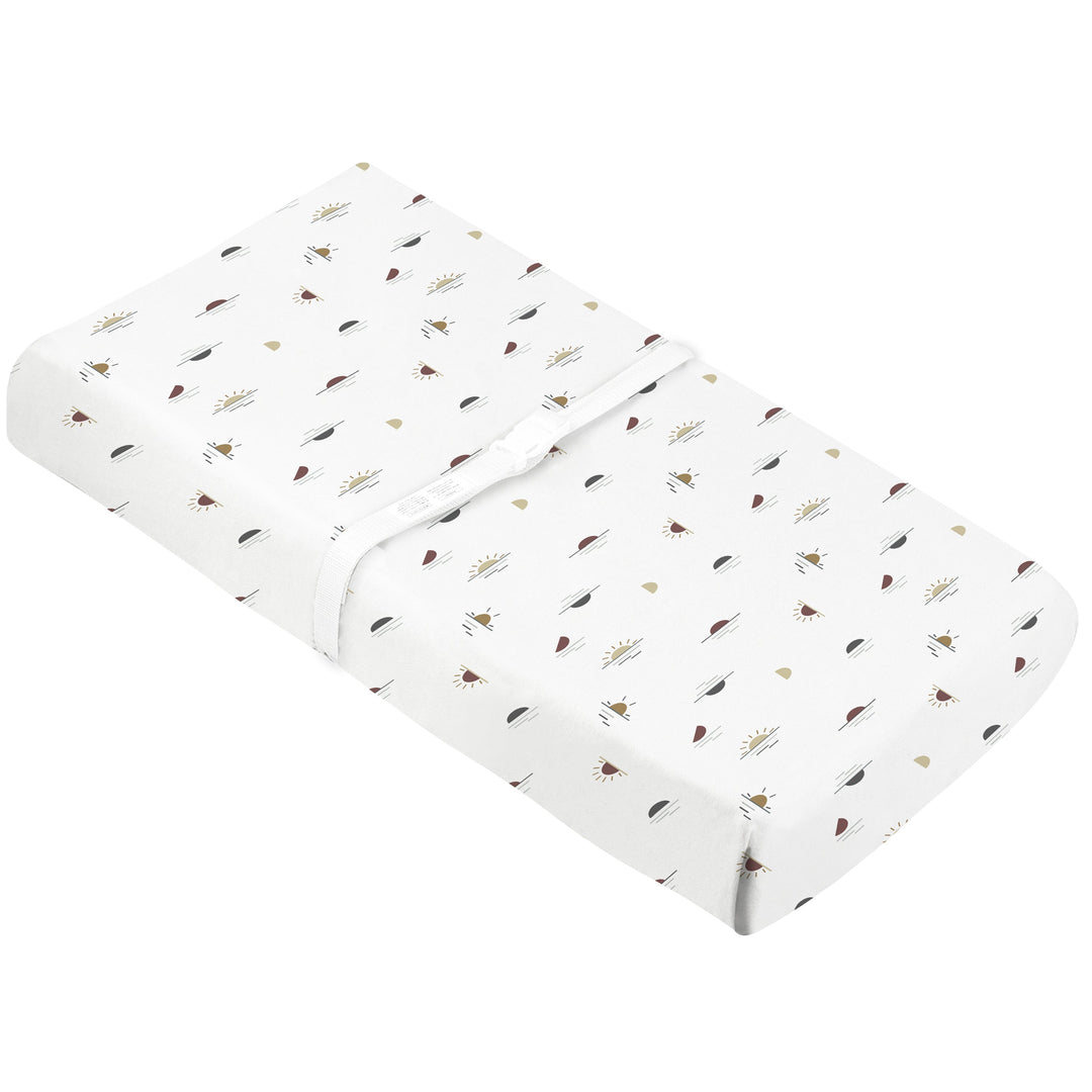 Kushies Changing Pad Cover w/Slits Percale