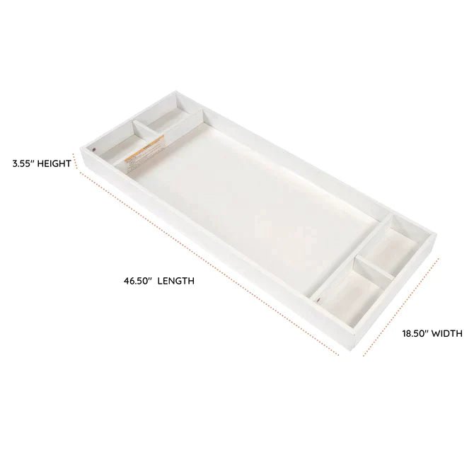 dadada furniture Changing Tray (painted) for Austin Central Park 5 drawer & Tribeca Dressers