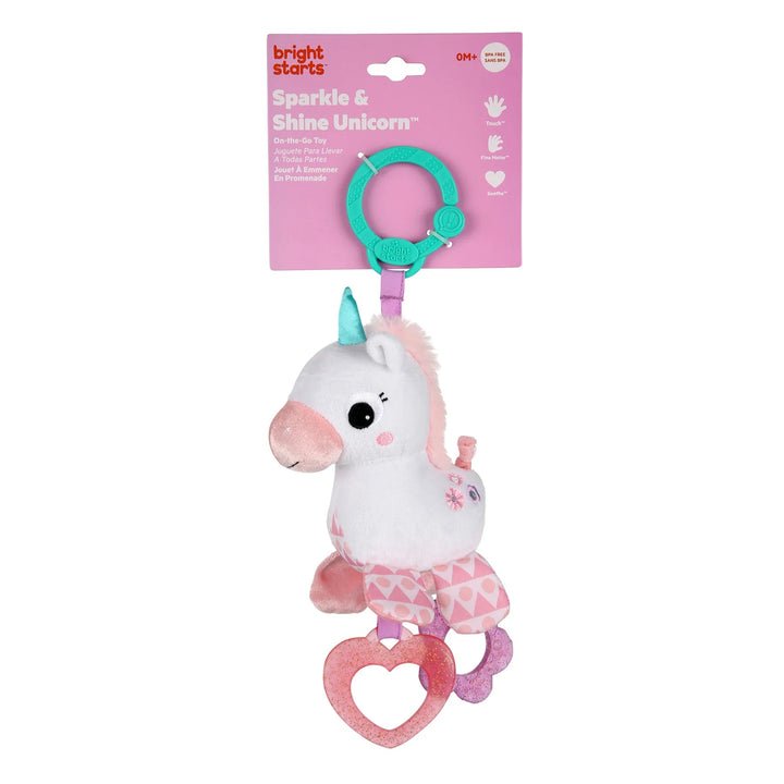 Bright Starts - Chime Along Friends - On - the - Go - Unicorn