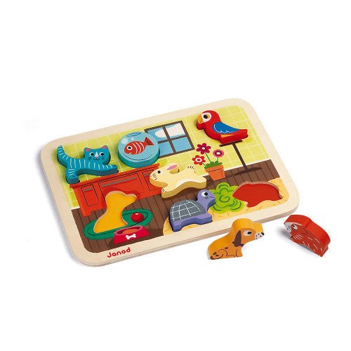 Janod - Chunky Puzzle 7 pc