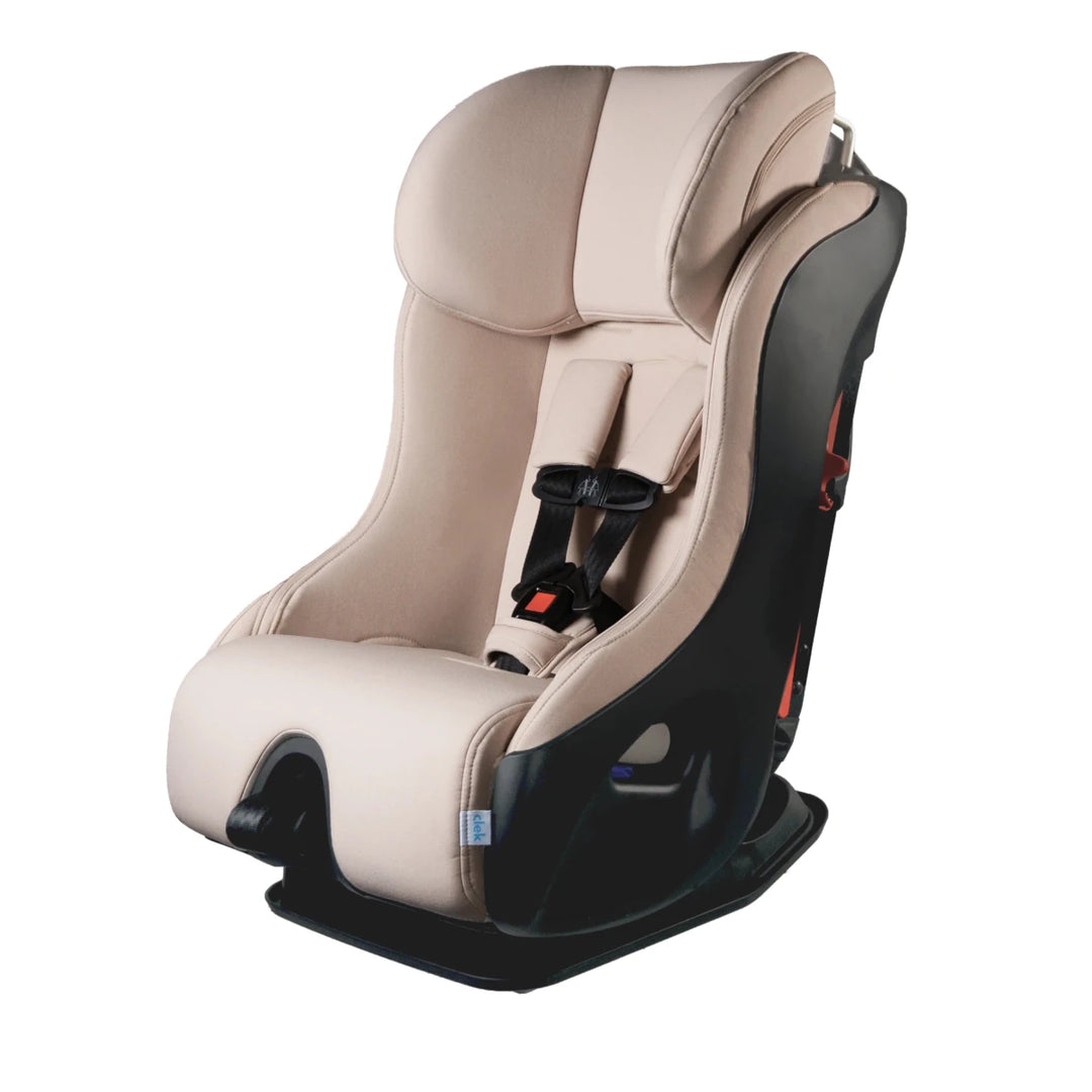 Clek Fllo convertible car seat in beige color