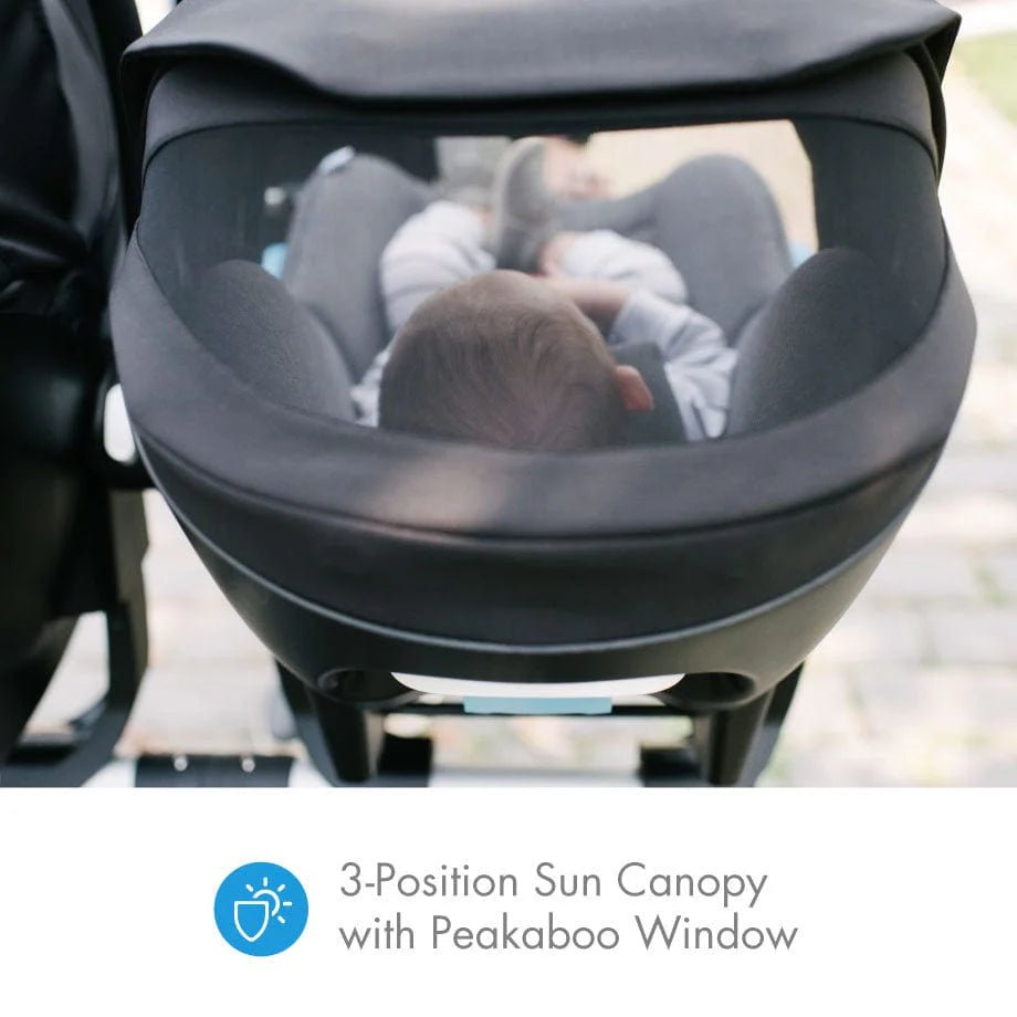 Clek - Liingo Baseless Infant Car Seat Latte zip - Image 4
