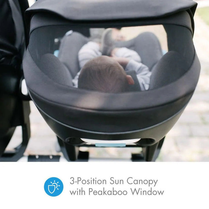 Clek - Liingo Baseless Infant Car Seat Latte zip - Image 4