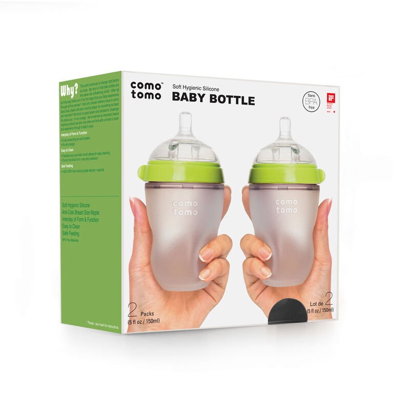 Comotomo Comotomo - Baby Bottle 8 oz/250ml 2pk
