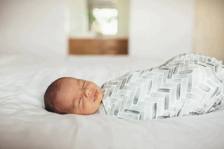 Copper Pearl Knit Swaddle Blanket