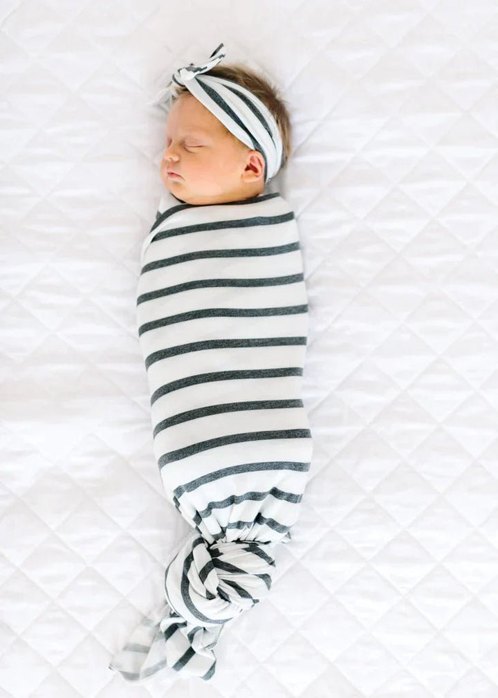 Copper Pearl Knit Swaddle Blanket